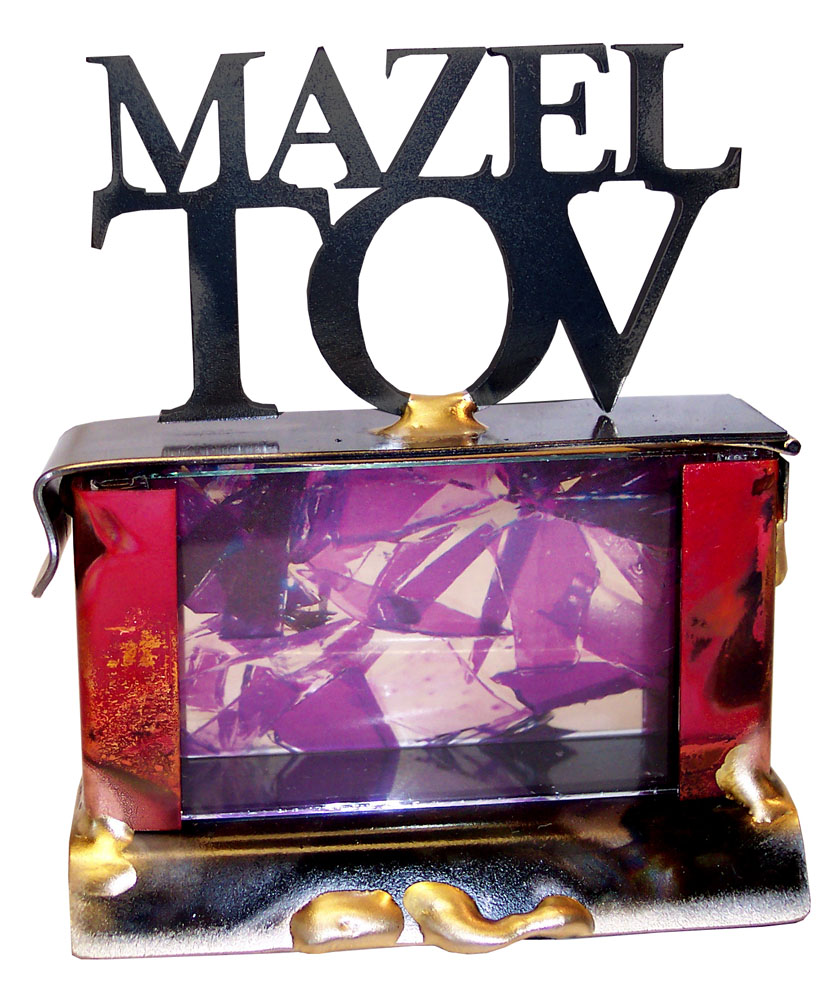 Home Jewish Wedding Gift Ideas Small Wedding Shards Mazel Tov ...
