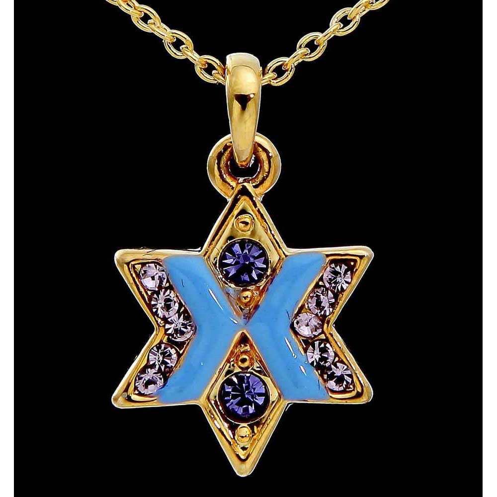 golden-jewish-star-necklace-with-crystals