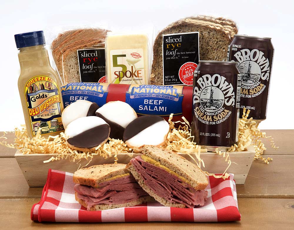 Jewish Gift BasketsReal Deal Jewish Deli Kosher Gift Basket