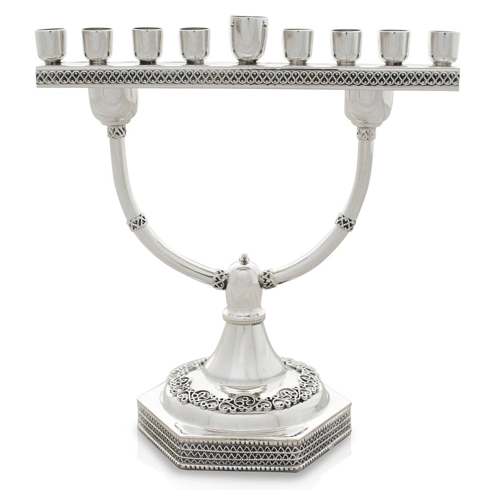 Hanukkah Gifts Menorahs Sterling Silver Menorah And Candelabra