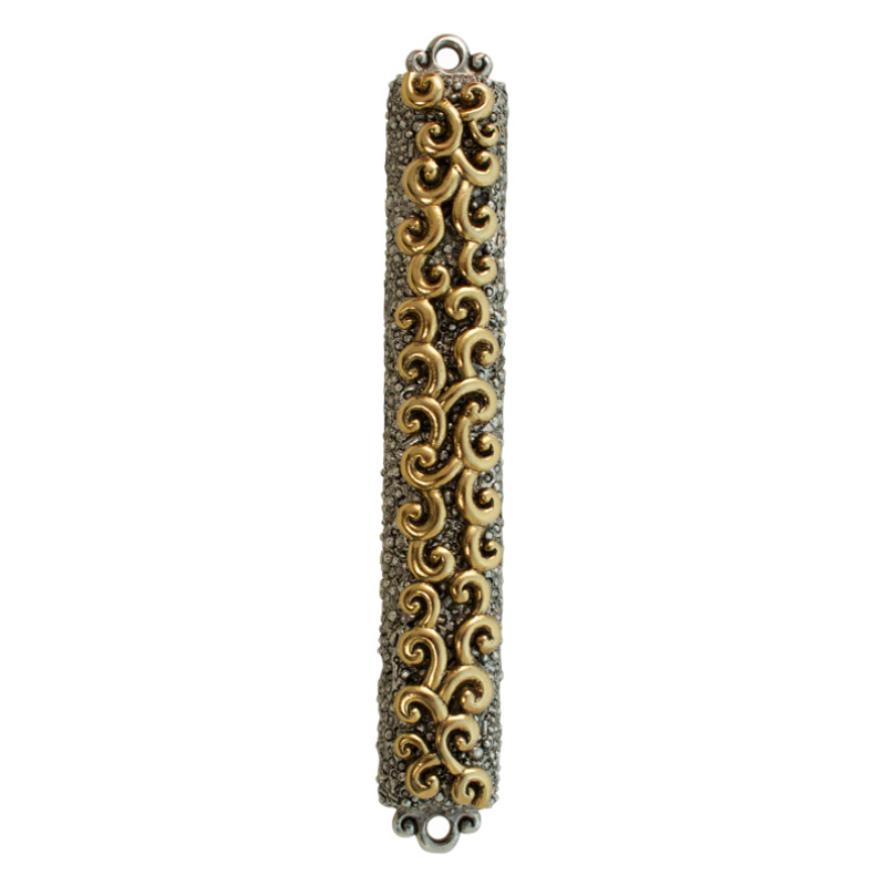 Curlycue Mezuzah