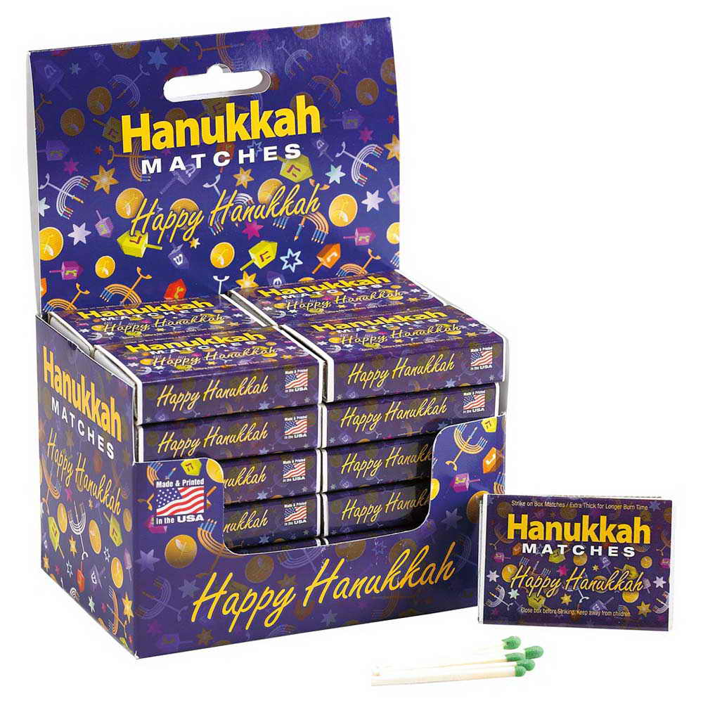 Festive Hanukkah Matches