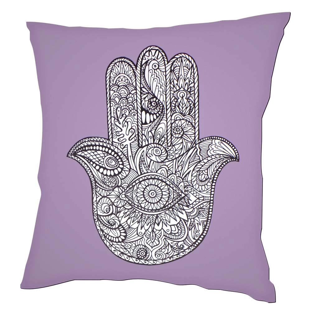 Mandala DIY Hamsa Pillow